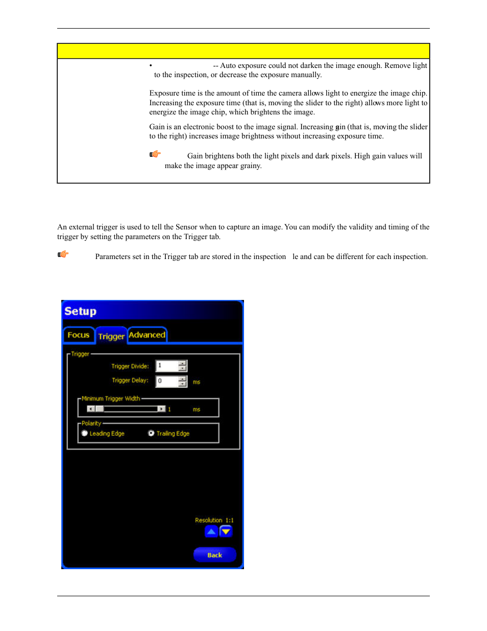 4 trigger tab | Banner PresencePLUS Pro COLOR—PROII Camera User Manual | Page 32 / 392