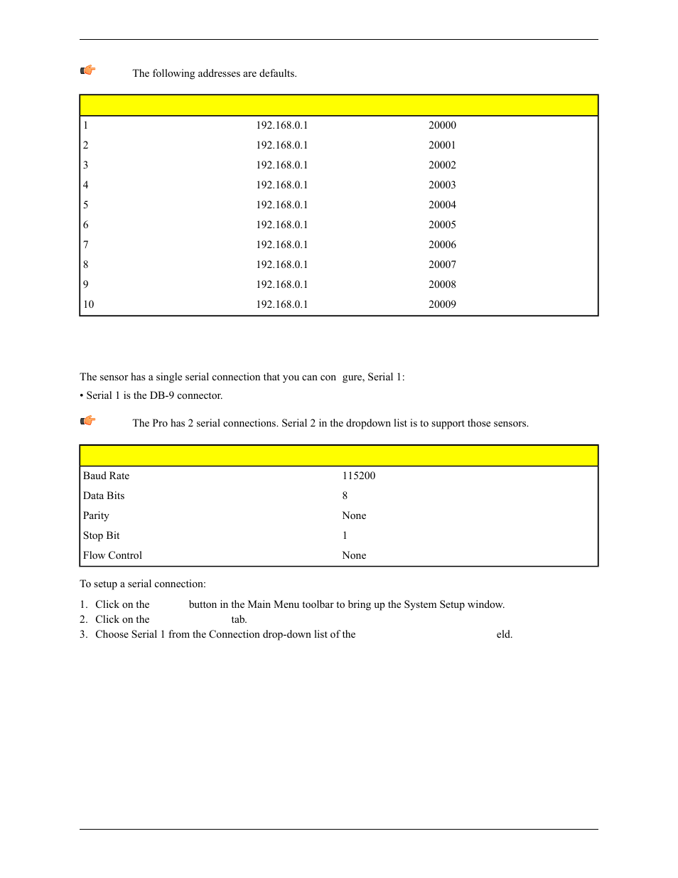 2 serial connection | Banner PresencePLUS Pro COLOR—PROII Camera User Manual | Page 322 / 392