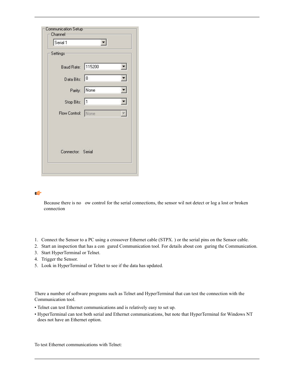 3 overview of testing the communication tool, 1 testing ethernet communications | Banner PresencePLUS Pro COLOR—PROII Camera User Manual | Page 323 / 392