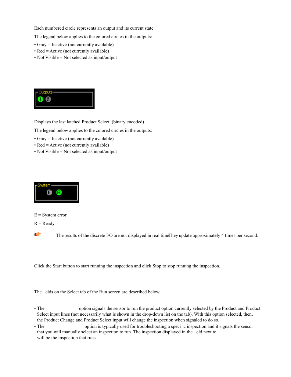 7 product select, 8 system, 9 start/stop | 10 select tab | Banner PresencePLUS Pro COLOR—PROII Camera User Manual | Page 342 / 392