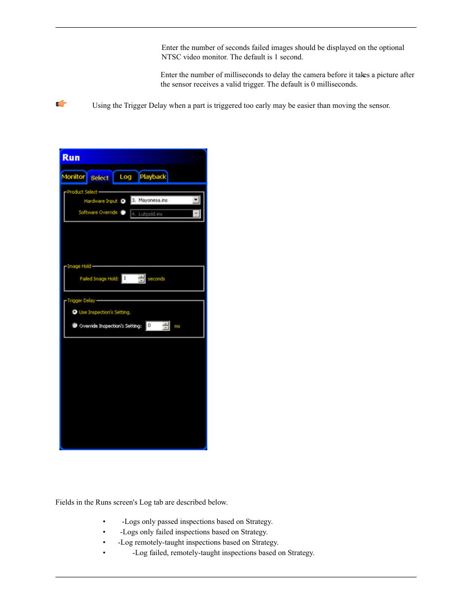 11 log tab | Banner PresencePLUS Pro COLOR—PROII Camera User Manual | Page 343 / 392