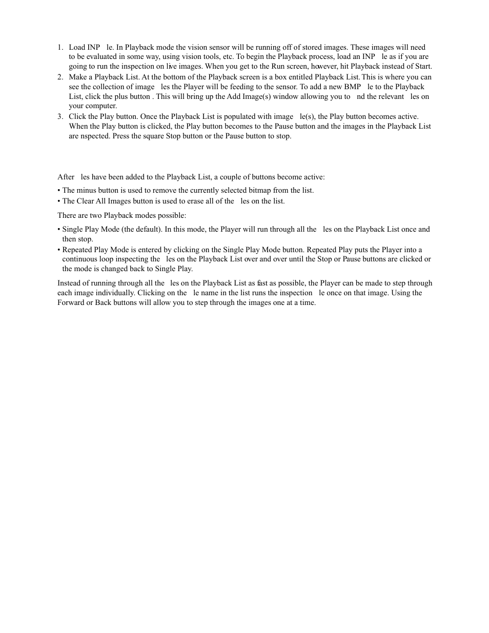 Other playback features | Banner PresencePLUS Pro COLOR—PROII Camera User Manual | Page 352 / 392