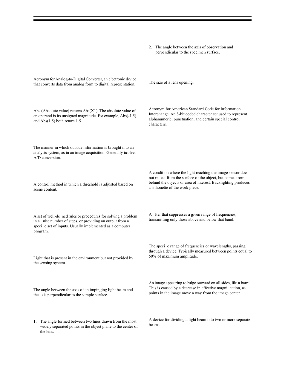 Index | Banner PresencePLUS Pro COLOR—PROII Camera User Manual | Page 383 / 392