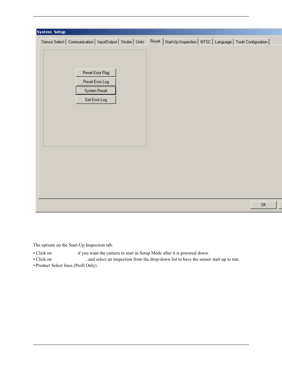 9 start-up inspection tab | Banner PresencePLUS Pro COLOR—PROII Camera User Manual | Page 91 / 392