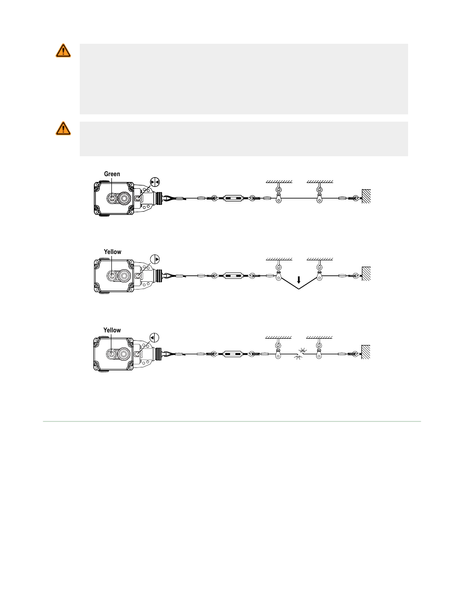 Mechanical installation | Banner RP-RM83F Rope Pull Switches User Manual | Page 3 / 11