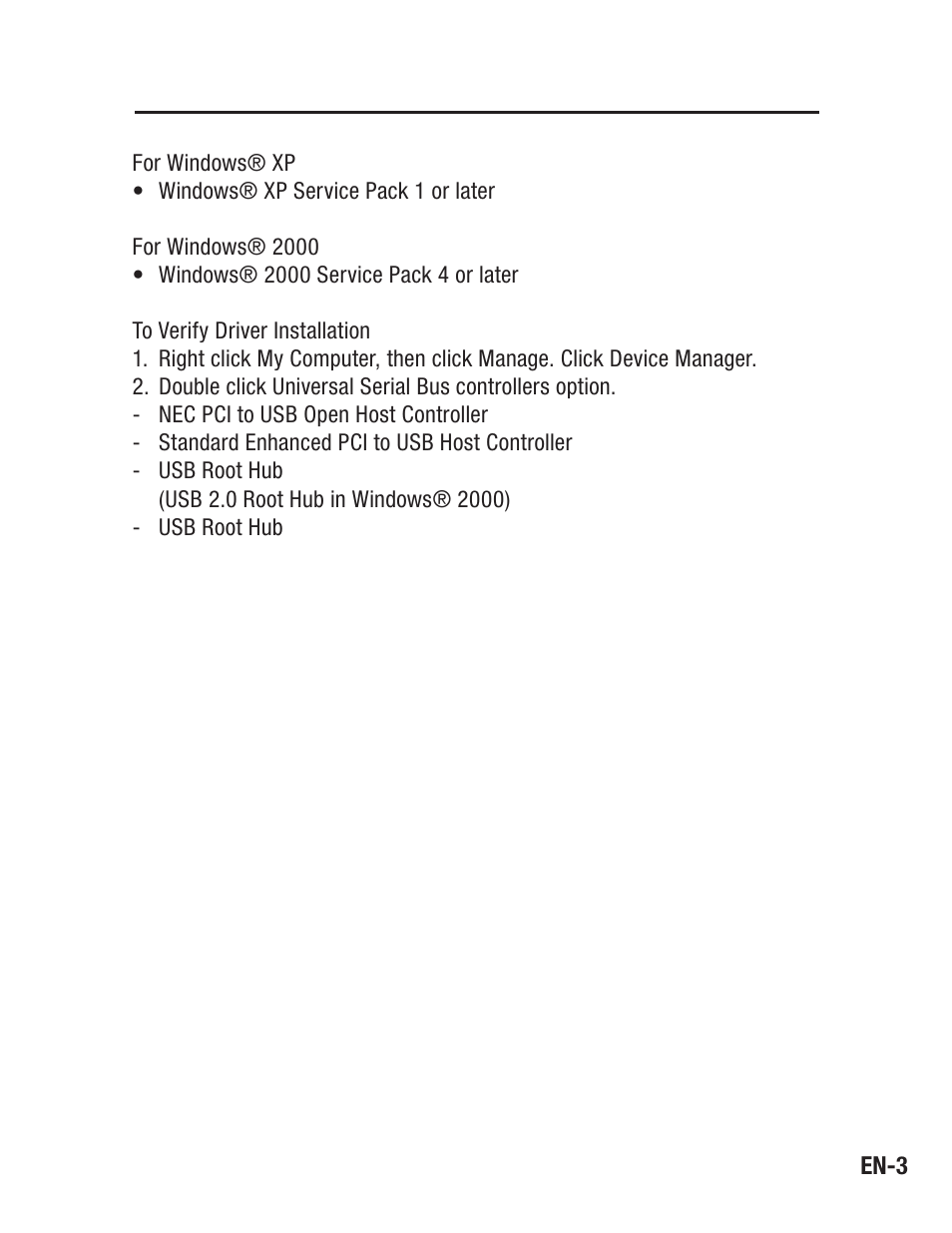 Belkin USB 2.0 Notebook Card F4U008 User Manual | Page 4 / 7