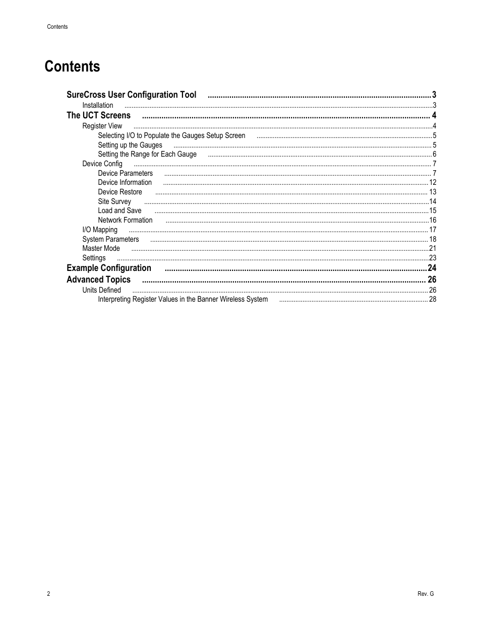 Banner SureCross DX80 Wireless Networks User Manual | Page 2 / 31