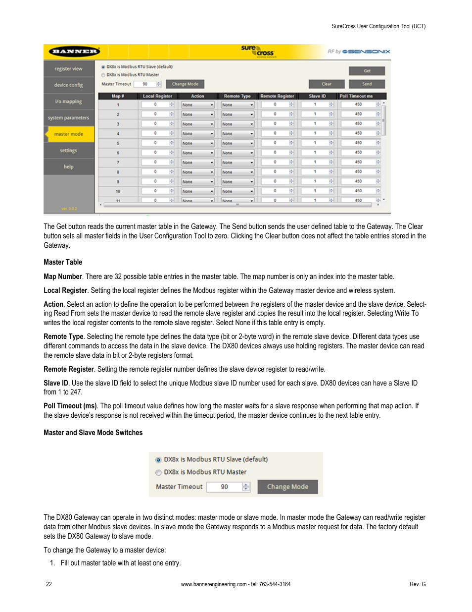 Banner SureCross DX80 Wireless Networks User Manual | Page 22 / 31