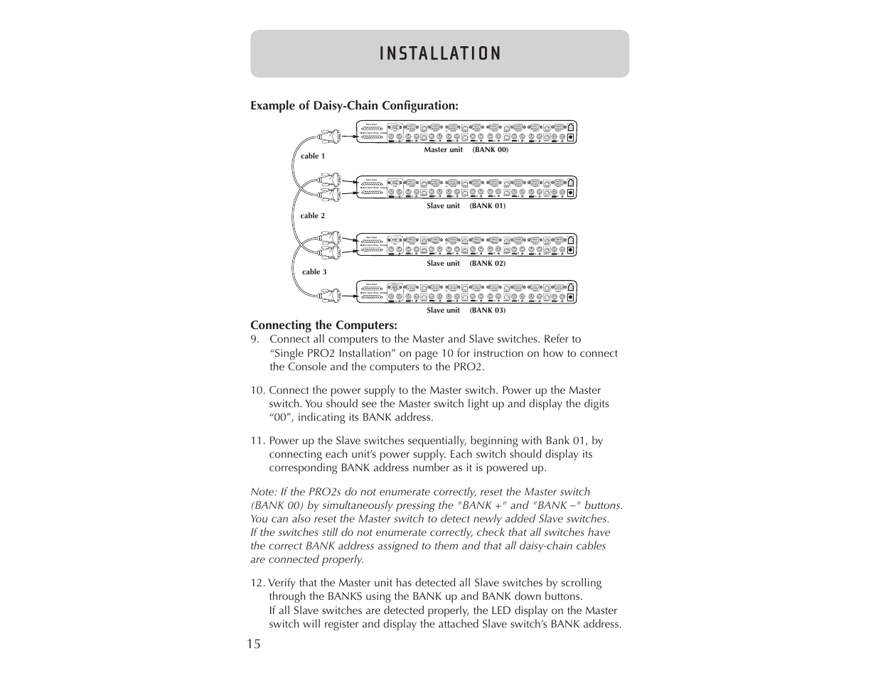 I n sta l l at i o n | Belkin F1DA104T User Manual | Page 17 / 37