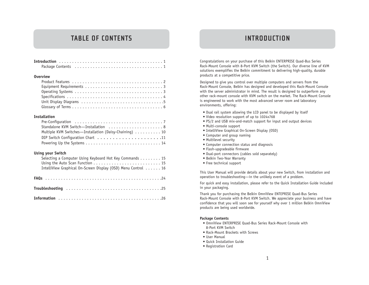 Belkin F1DC108B User Manual | Page 2 / 15