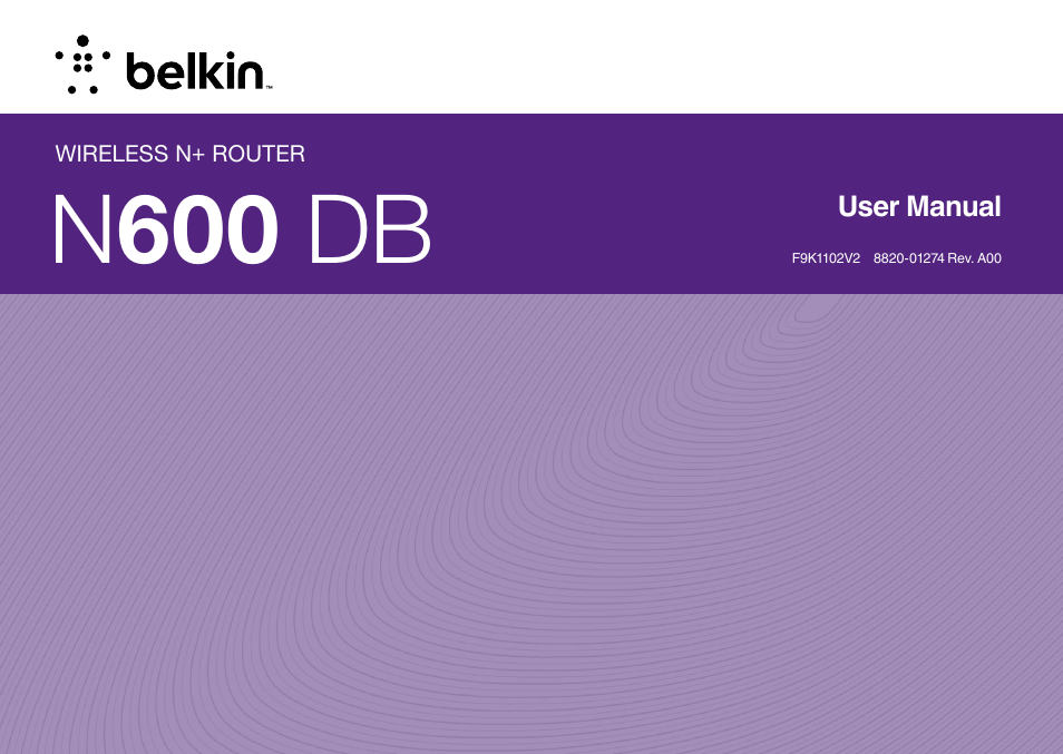 Belkin N600 DB User Manual | 59 pages