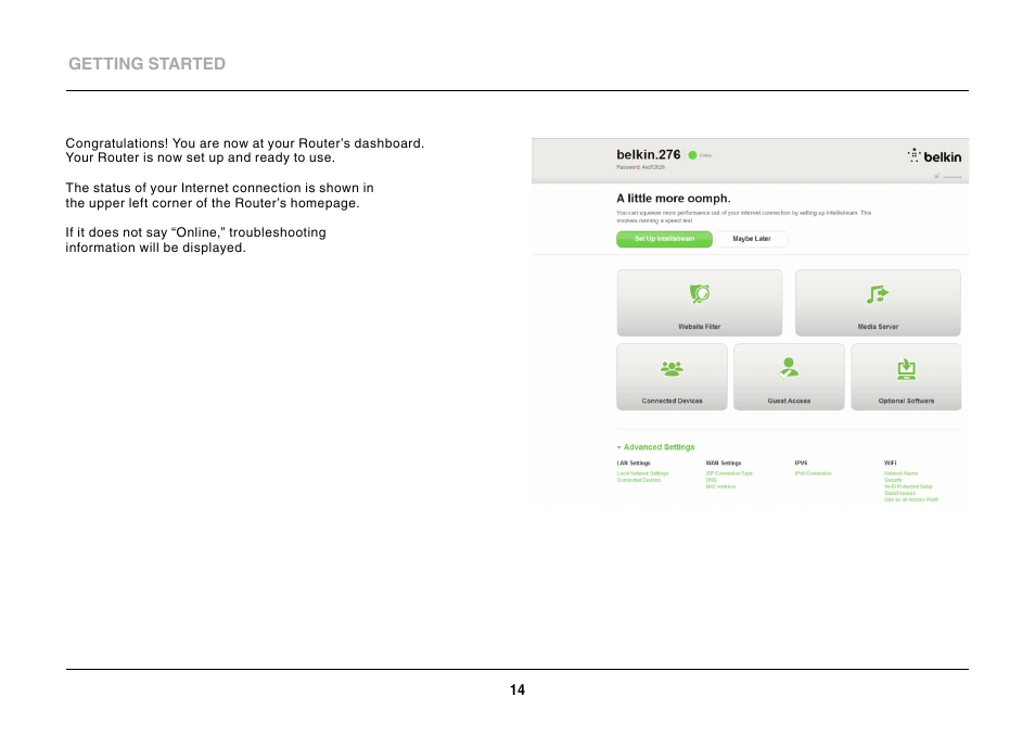 Belkin N600 DB User Manual | Page 16 / 59