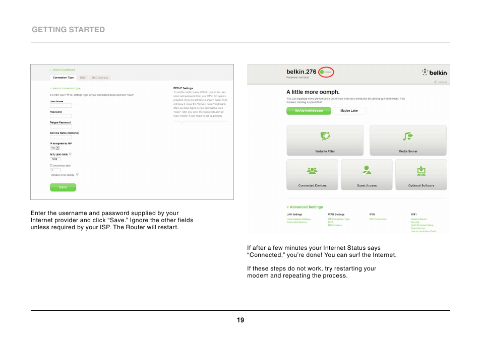 Belkin N600 DB User Manual | Page 21 / 59