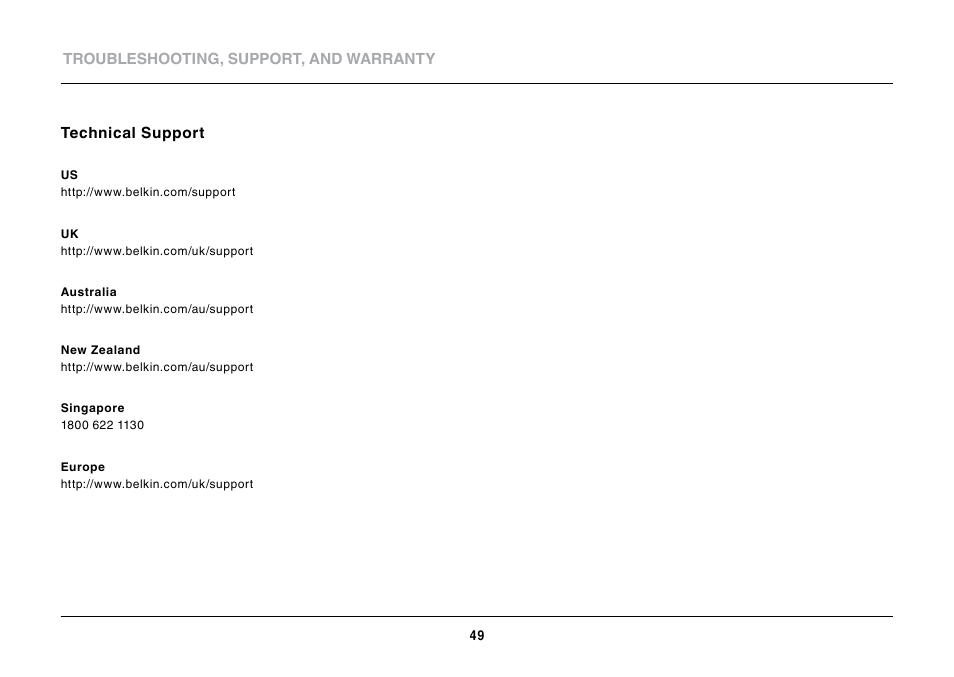 Belkin N600 DB User Manual | Page 51 / 59