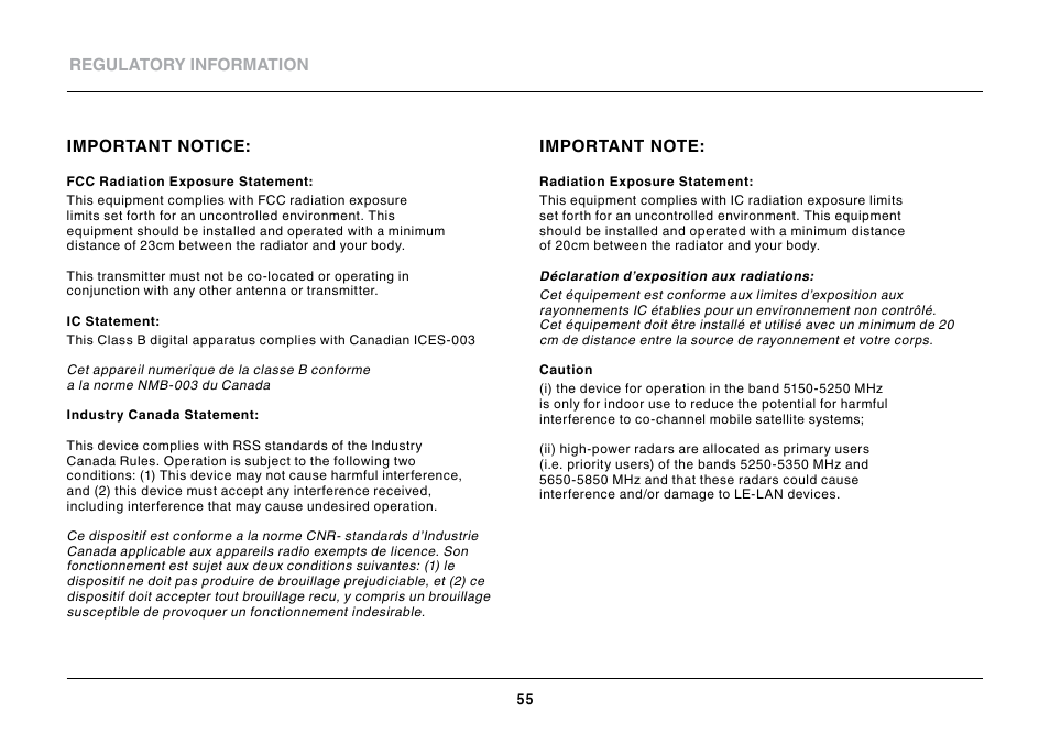Belkin N600 DB User Manual | Page 57 / 59