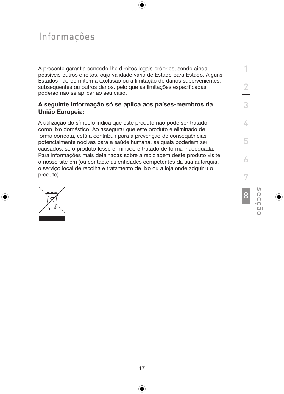 Informações | Belkin Gibagbit Switch F5D5141uk16 User Manual | Page 133 / 266