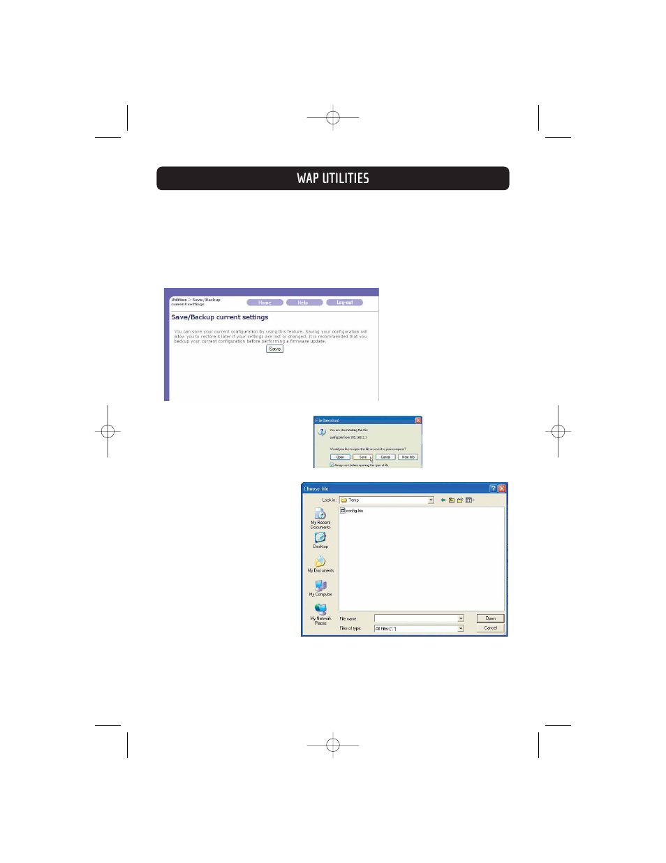 Wap utilities | Belkin F5D7130 User Manual | Page 26 / 36