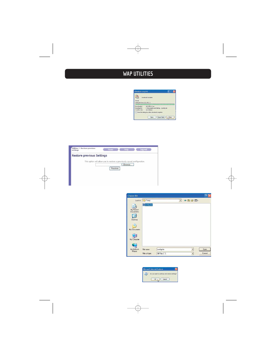 Wap utilities | Belkin F5D7130 User Manual | Page 27 / 36