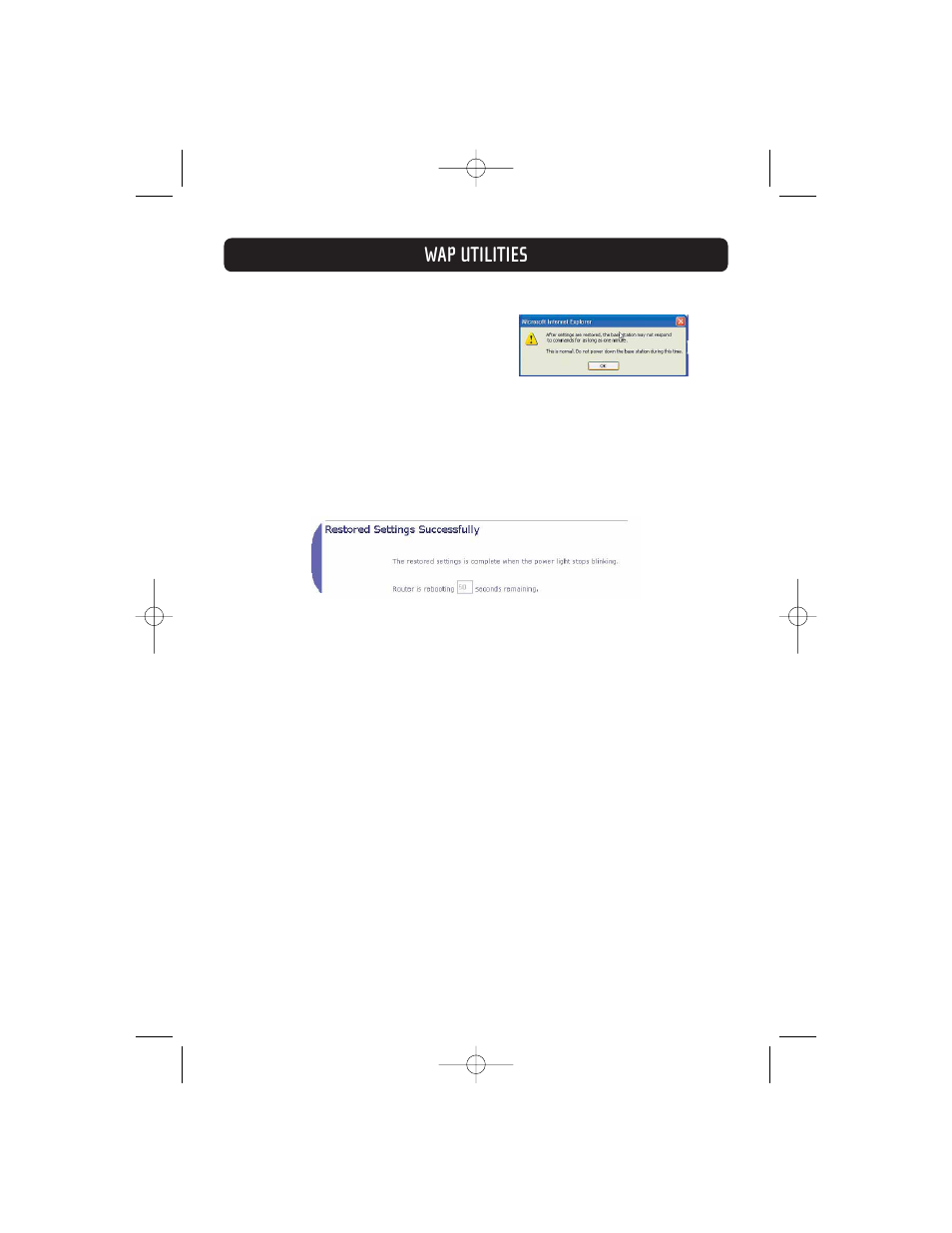 Wap utilities | Belkin F5D7130 User Manual | Page 28 / 36