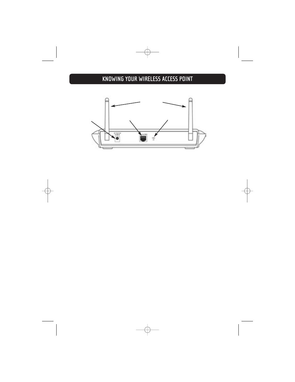 Knowing your wireless access point | Belkin F5D7130 User Manual | Page 8 / 36