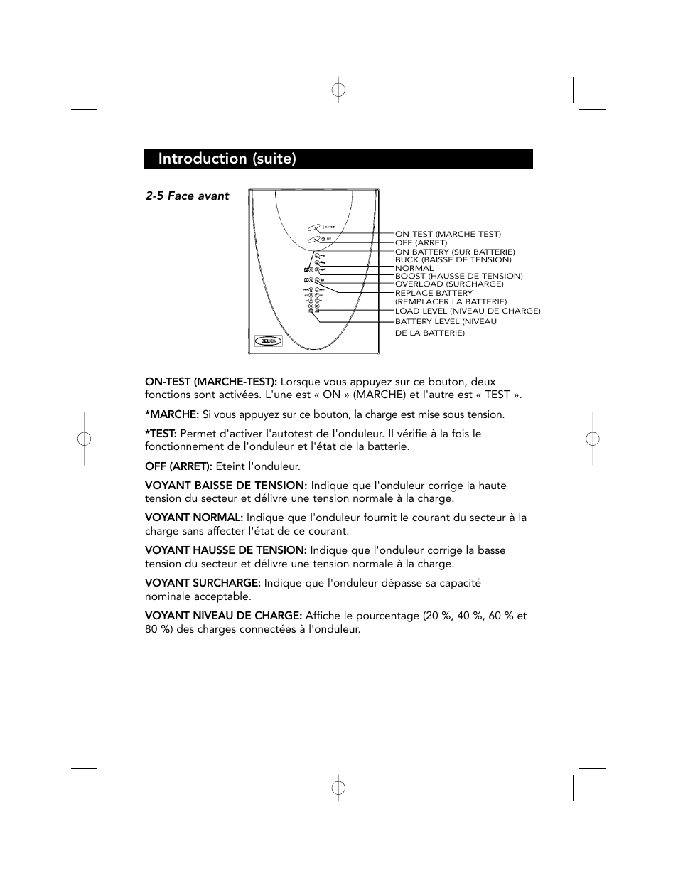 Introduction (suite) | Belkin F6C700-EUR User Manual | Page 40 / 92