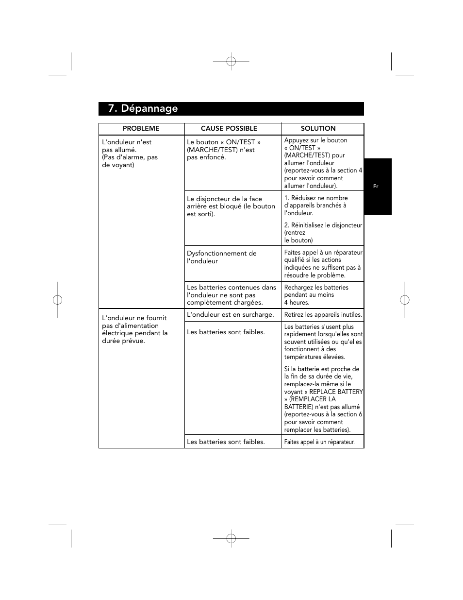 Dépannage | Belkin F6C700-EUR User Manual | Page 53 / 92