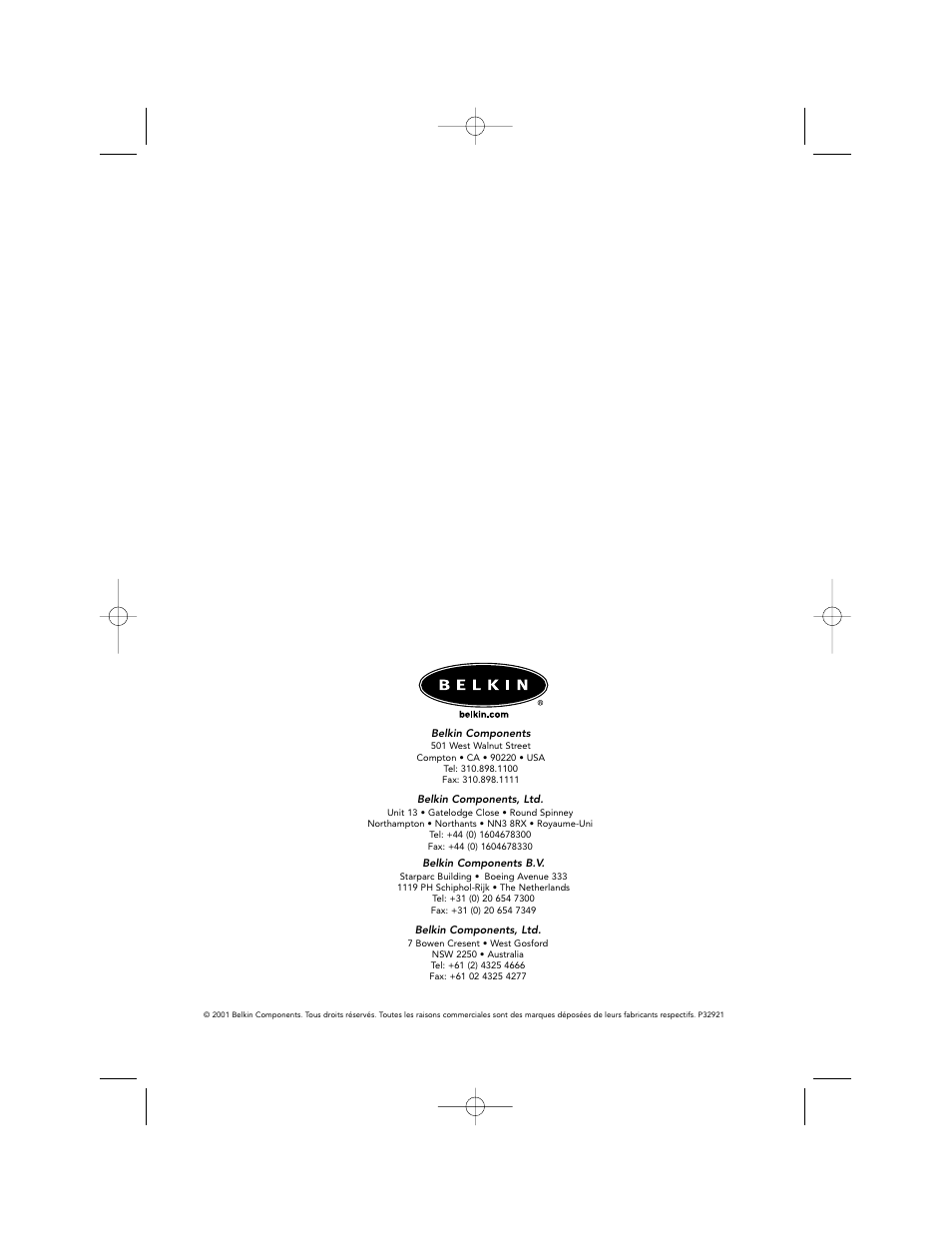 Belkin F6C700-EUR User Manual | Page 62 / 92