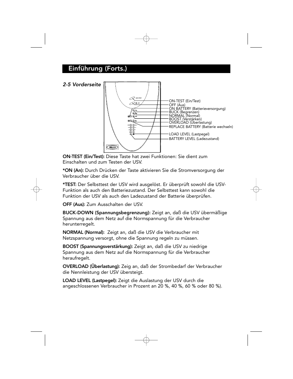 Einführung (forts.) | Belkin F6C700-EUR User Manual | Page 70 / 92