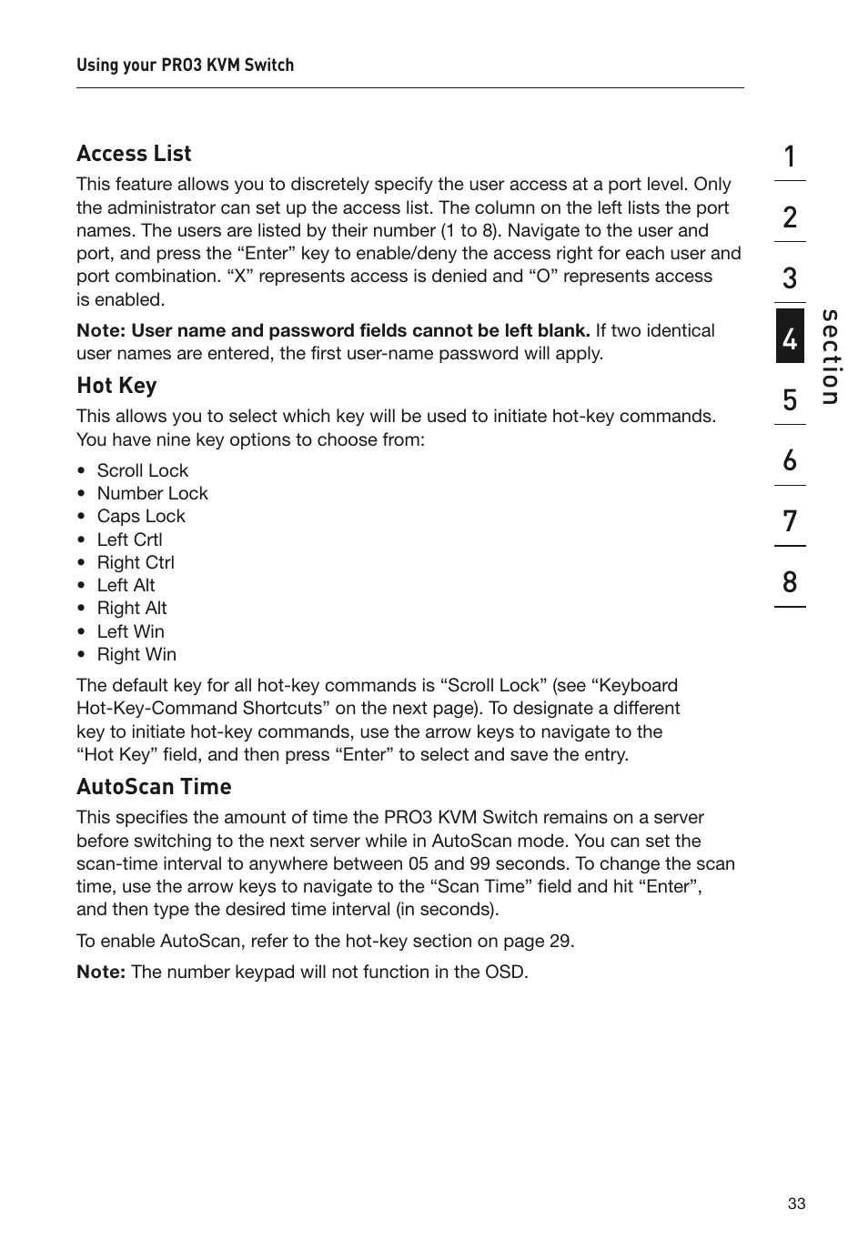 Belkin F1DA108Z User Manual | Page 35 / 48