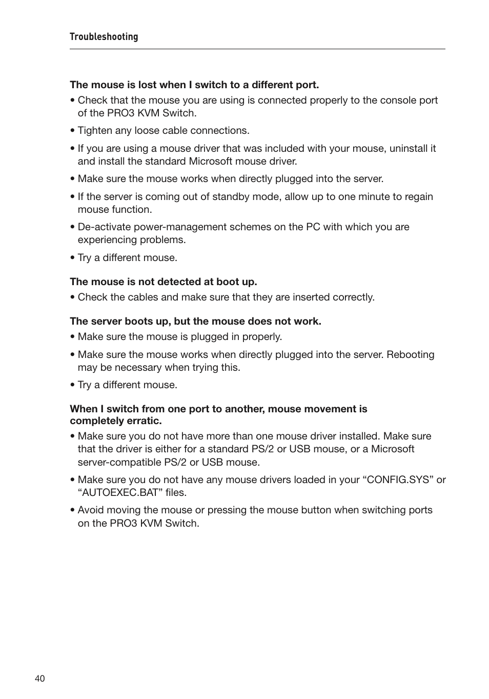Belkin F1DA108Z User Manual | Page 42 / 48