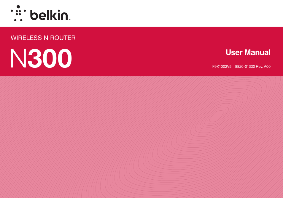 Belkin N300 User Manual | 50 pages