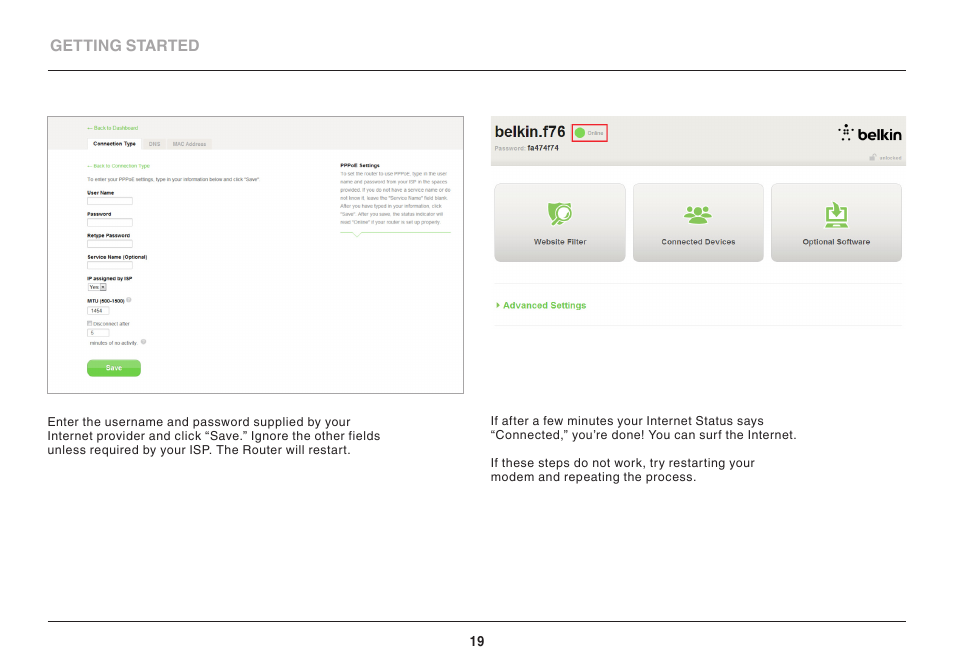 Belkin N300 User Manual | Page 21 / 50
