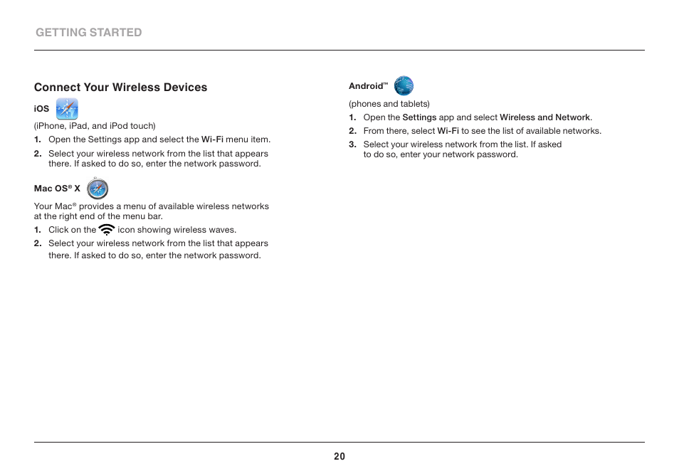 Belkin N300 User Manual | Page 22 / 50