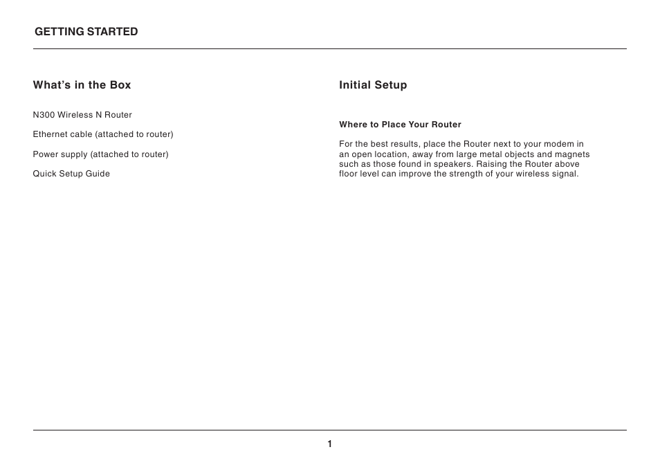 Belkin N300 User Manual | Page 3 / 50