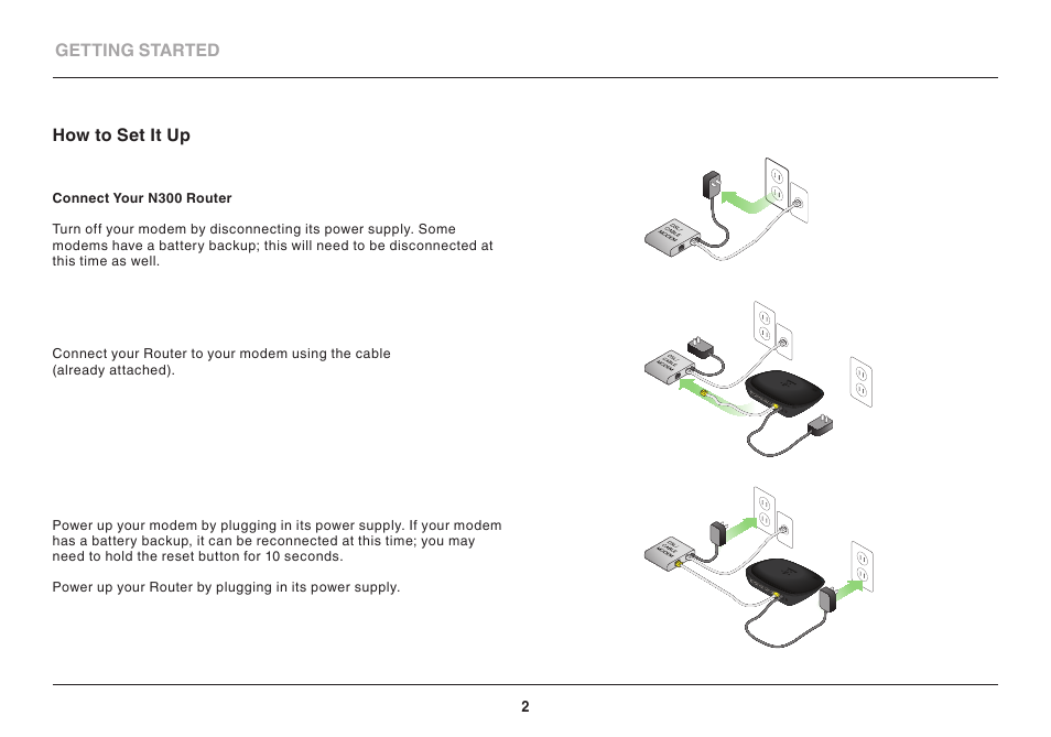 Belkin N300 User Manual | Page 4 / 50