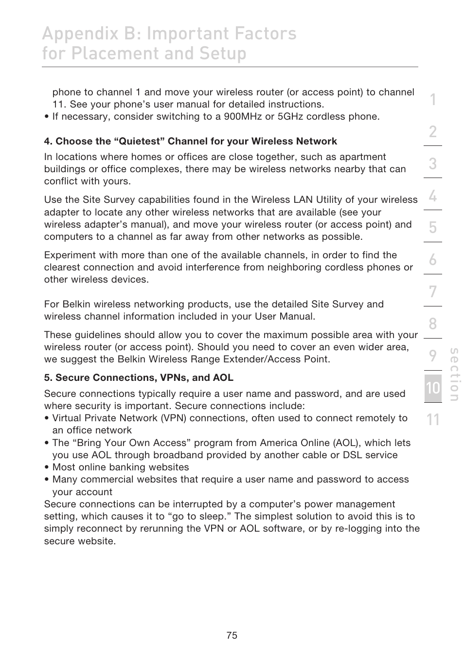 Belkin ADSL2+ Modem with Wireless G Router F5D7632uk4A User Manual | Page 79 / 86
