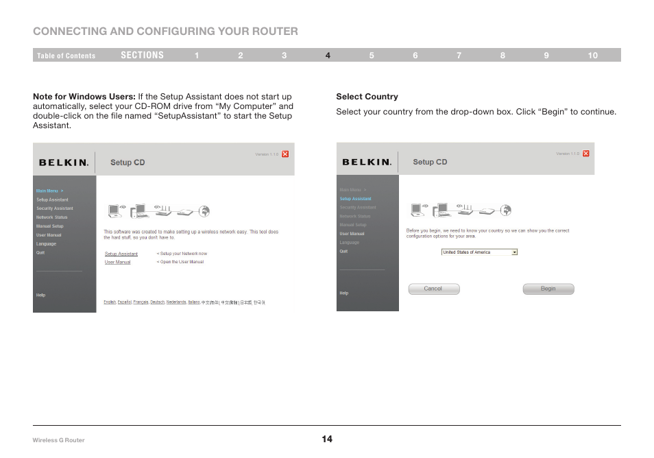 Belkin F5D7234-4 User Manual | Page 16 / 105