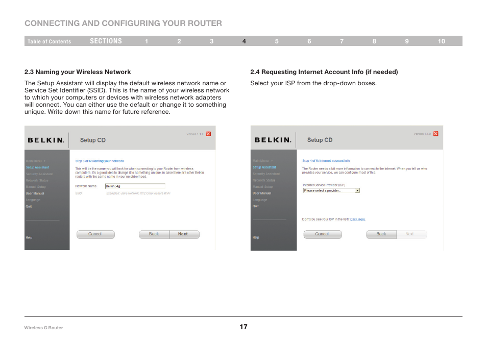 Belkin F5D7234-4 User Manual | Page 19 / 105