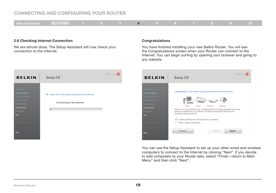 Belkin F5D7234-4 User Manual | Page 21 / 105