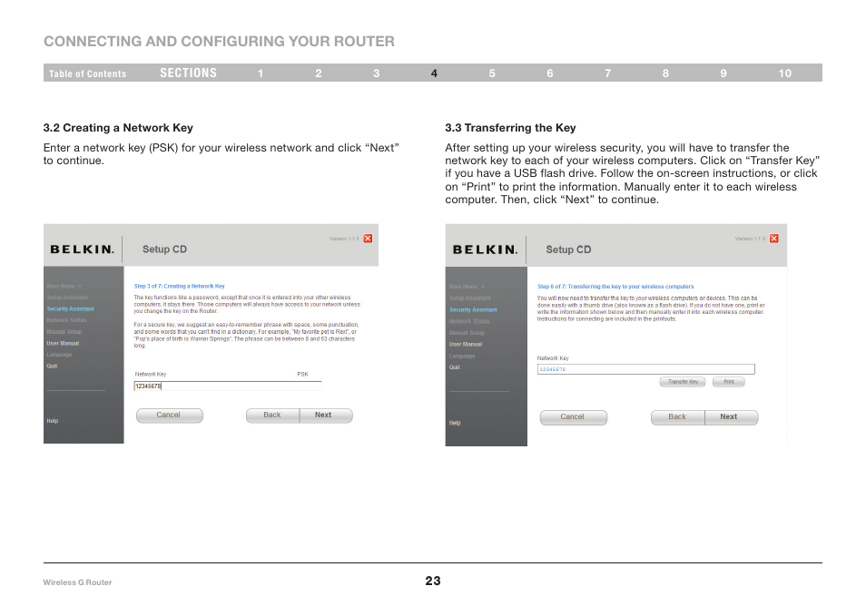 Belkin F5D7234-4 User Manual | Page 25 / 105