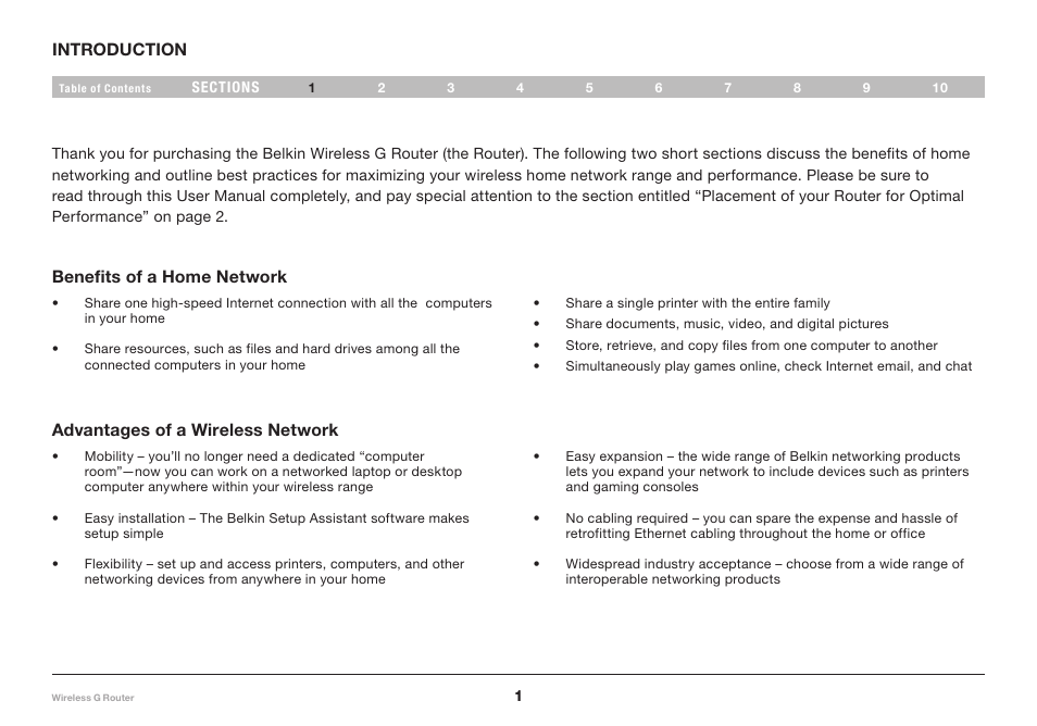 Belkin F5D7234-4 User Manual | Page 3 / 105