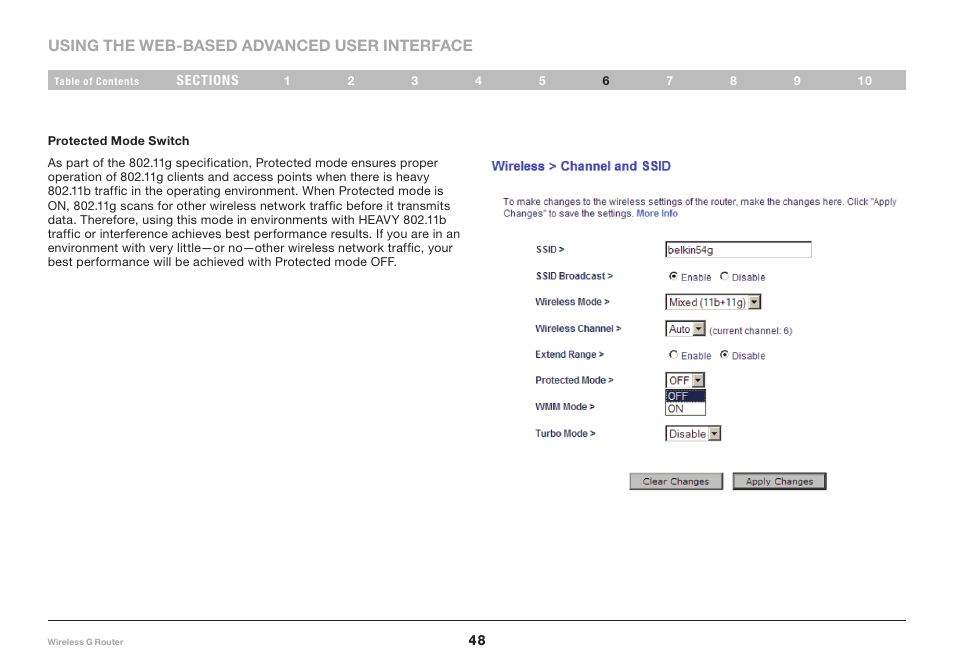 Belkin F5D7234-4 User Manual | Page 50 / 105