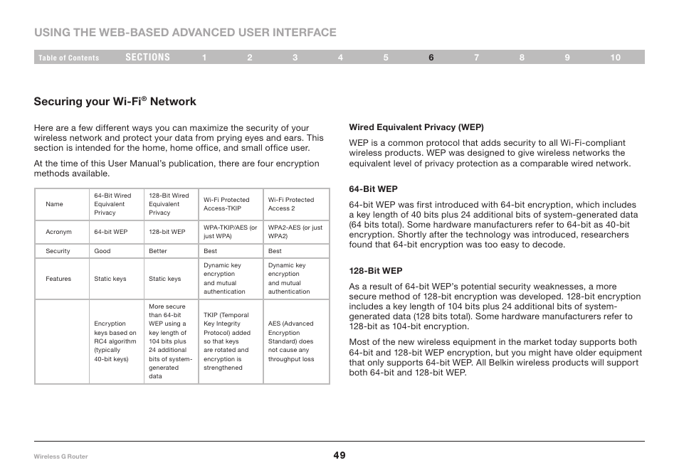 Network | Belkin F5D7234-4 User Manual | Page 51 / 105