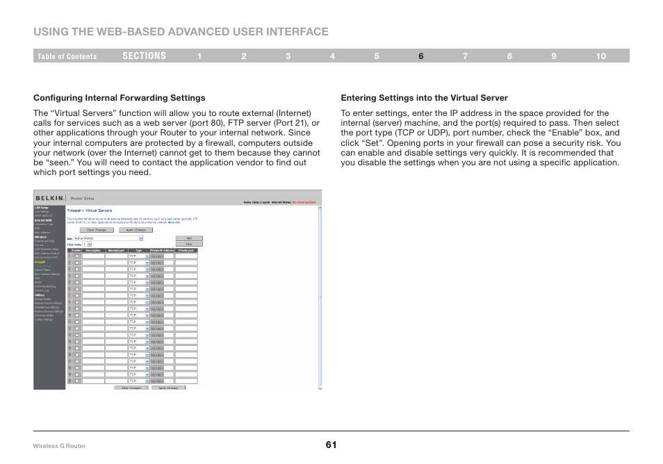 Belkin F5D7234-4 User Manual | Page 63 / 105