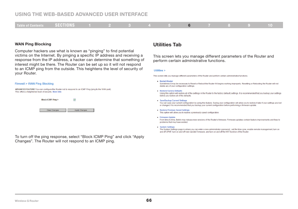 Belkin F5D7234-4 User Manual | Page 68 / 105