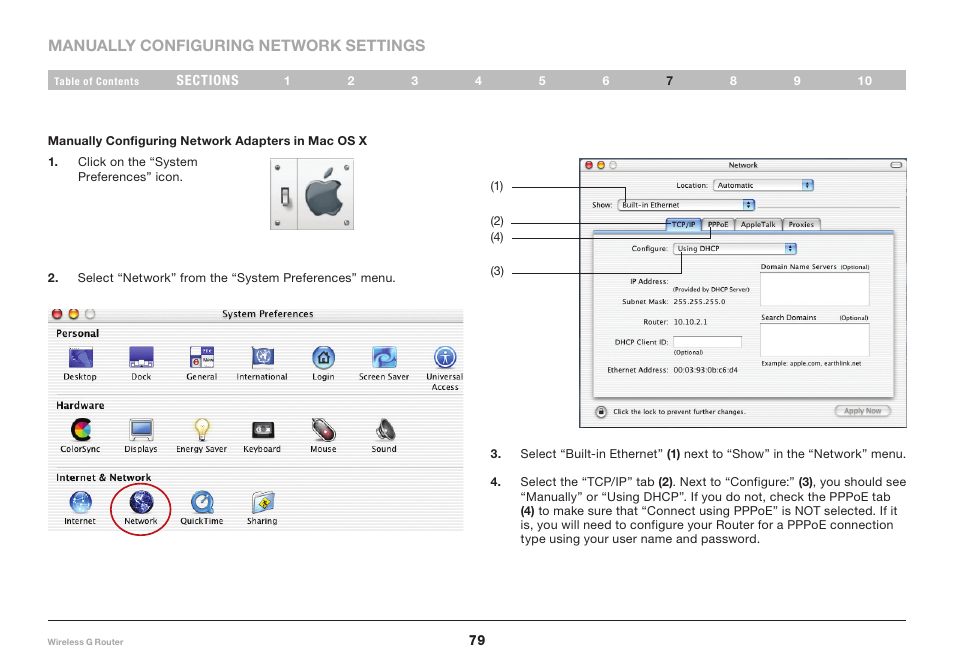 Belkin F5D7234-4 User Manual | Page 81 / 105