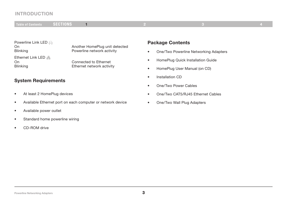 Belkin POWERLINE NETWORKING ADAPTERS PM01141ea User Manual | Page 5 / 18