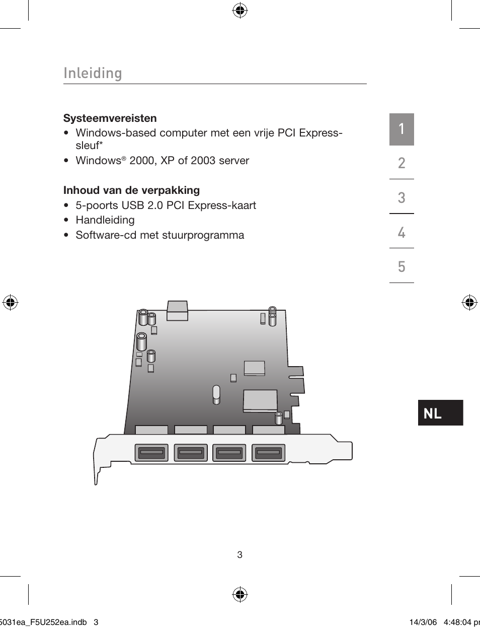 Belkin USB 2.0 5-Port PCI Express Card F5U252ea User Manual | Page 41 / 72