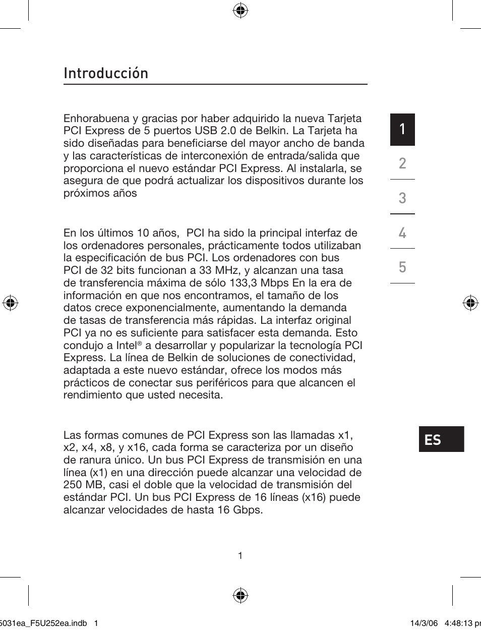 Belkin USB 2.0 5-Port PCI Express Card F5U252ea User Manual | Page 51 / 72