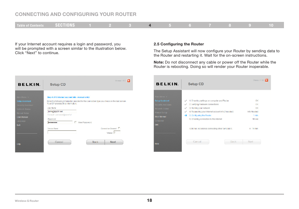 Belkin Wireless Router F5D7234-4-H User Manual | Page 20 / 106